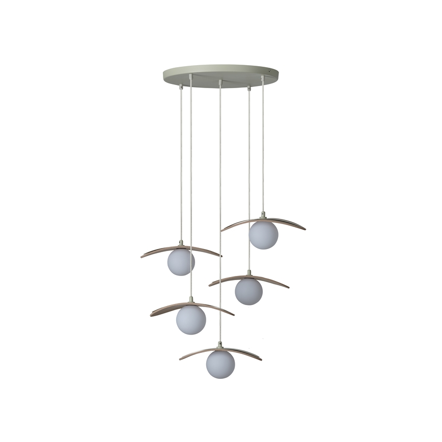 Osram - Suspension sur câble DECOR PEARL 5xG9/5W/230V beige