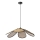 Osram - Suspension sur câble DECOR RATTAN 1xE27/15W/230V diam. 69 cm beige/noir