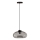 Osram - Suspension sur câble DECOR SMOKE 1xE27/12W/230V diam. 28 cm noir/gris fumé