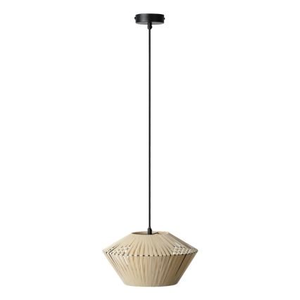 Osram - Suspension sur câble DECOR STRIPES 1xE27/10W/230V Ø 30,5 cm beige