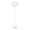 Osram - Suspension sur câble SPOT SPHERAL 1xGU10/6W/230V blanche