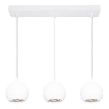 Osram - Suspension sur câble SPOT SPHERAL 3xGU10/6W/230V blanche