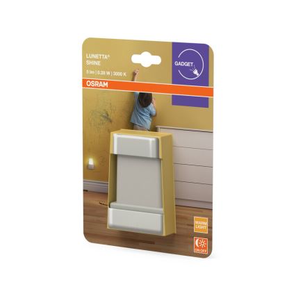 Osram - Veilleuse LED avec capteur LUNETTA LED/0,28W/230V 3000K