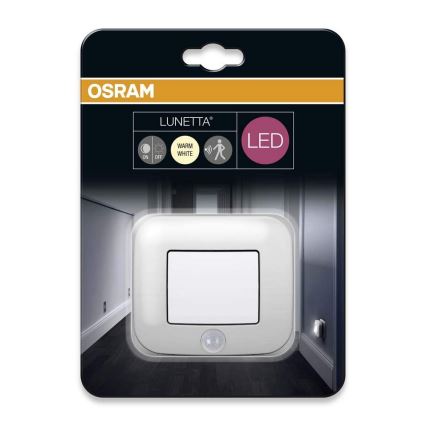 Osram - Veilleuse LED avec détecteur LUNETTA 1xLED/0,7W/230V