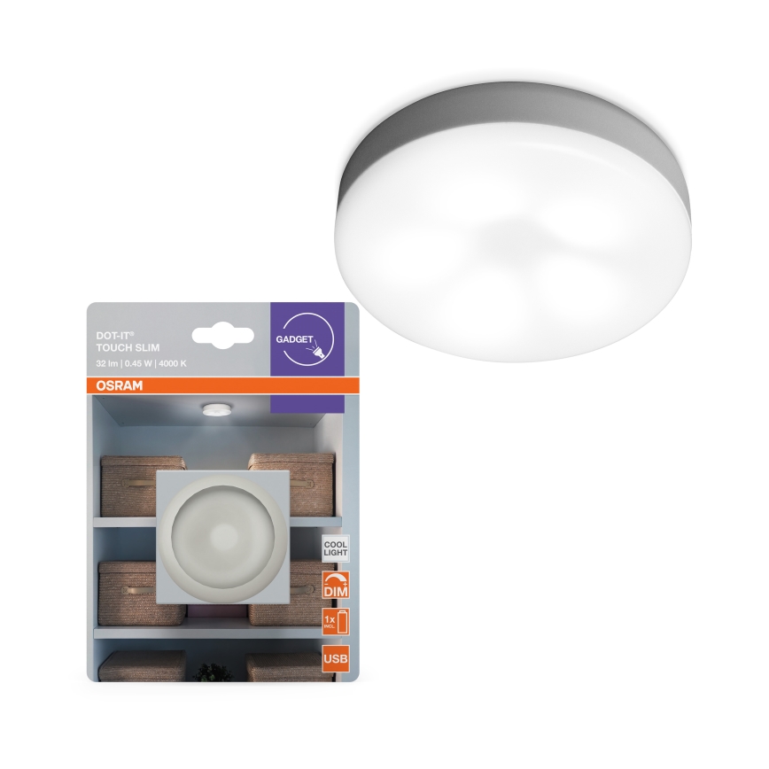 Osram - Veilleuse LED dimmable DOT-IT LED/0,45W/5V 500 mAh blanche
