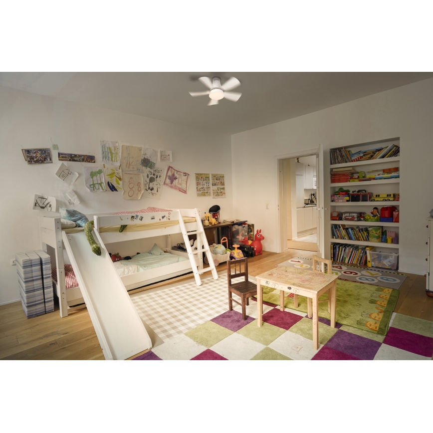 Osram - Ventilateur de plafond LED dimmable LESTE LED/15W/230V 3000/4000/6500K + télécommande