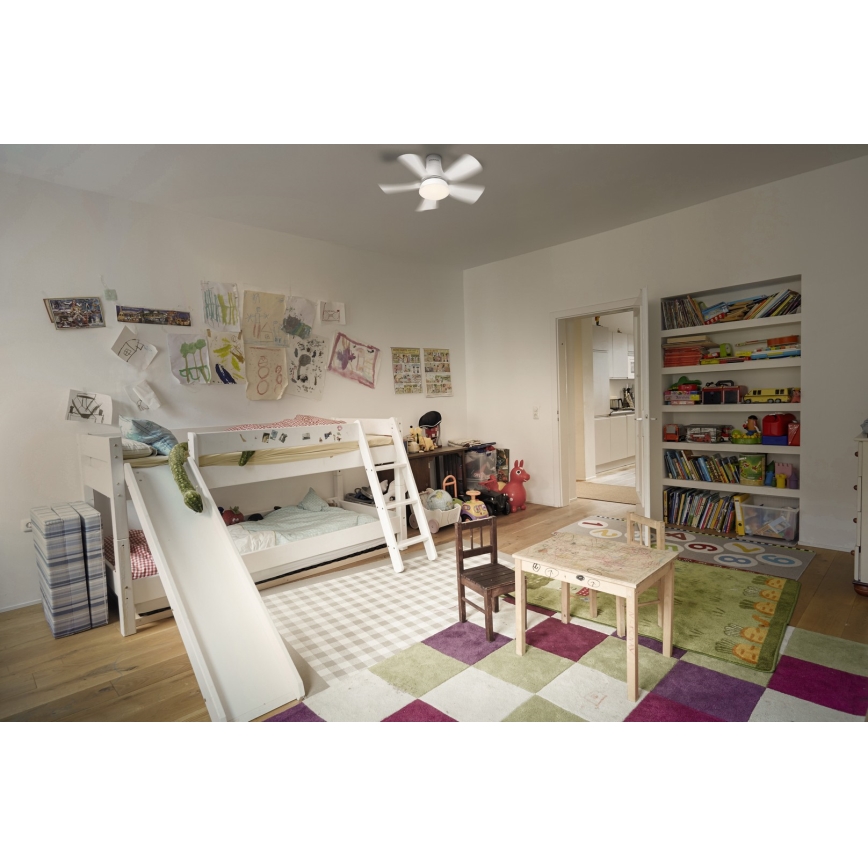 Osram - Ventilateur de plafond LED dimmable LESTE LED/15W/230V 3000/4000/6500K + télécommande