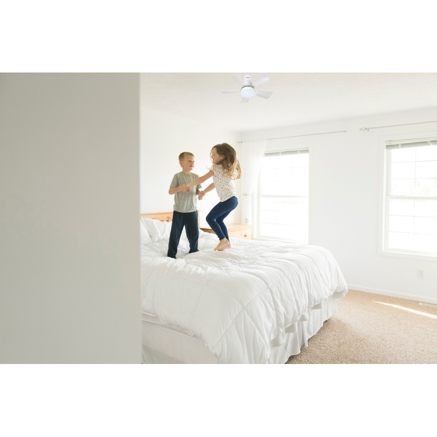 Osram - Ventilateur de plafond LED dimmable LESTE LED/15W/230V 3000/4000/6500K + télécommande