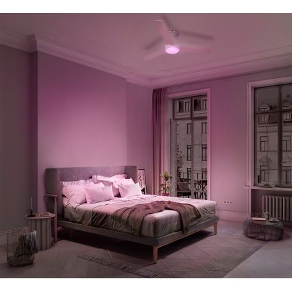 Osram - Ventilateur de plafond dimmable LED RVB NORDES LED/18W/230V 3000-6500K + télécommande