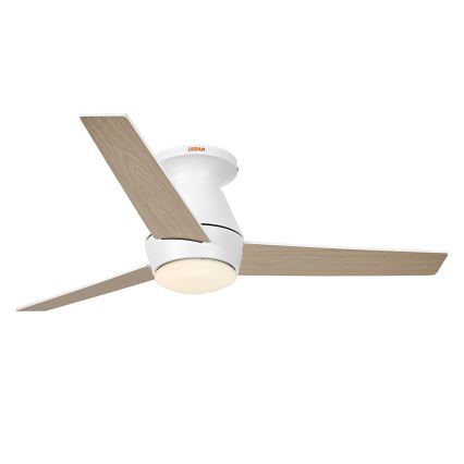 Osram - Ventilateur de plafond dimmable LED RVB NORDES LED/18W/230V 3000-6500K + télécommande