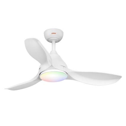 Osram - Ventilateur de plafond LED RVB dimmable NORDES LED/18W/230V 3000-6500K + télécommande