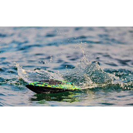 Overmax - bateau radiocommandé X-SURGE 4000 mAh noir/vert