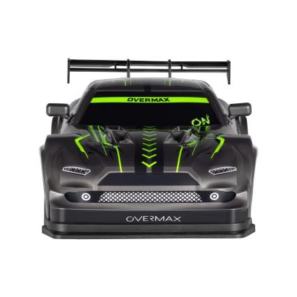 Overmax - Voiture RC de drift télécommandée X-OVERSLIDE 1000 mAh, noire/verte/bleue/rouge