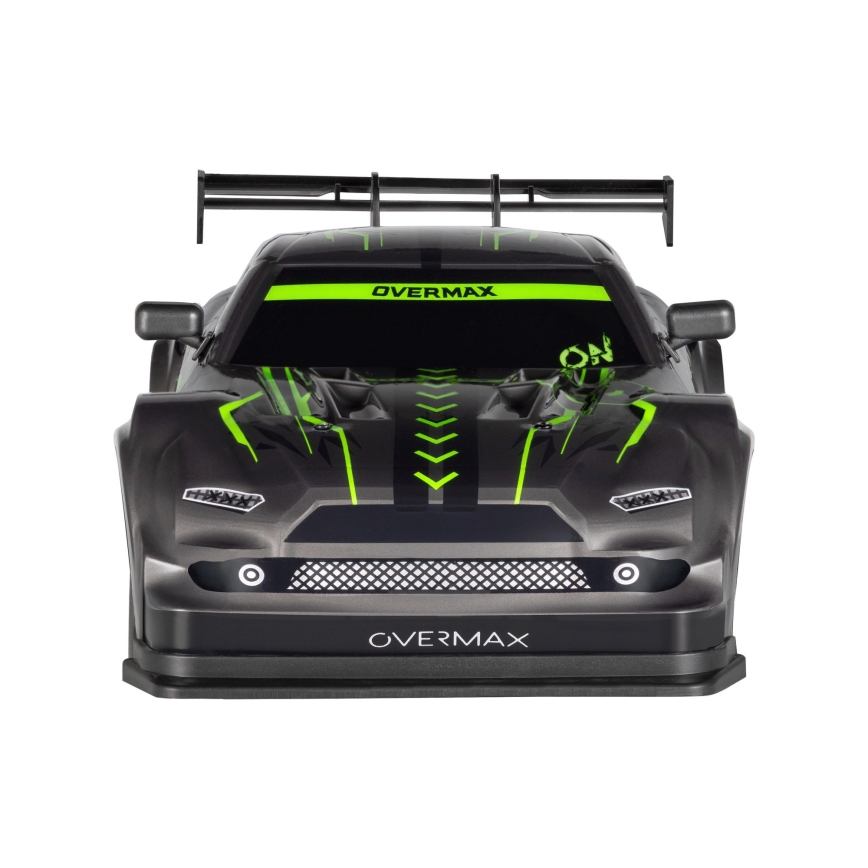 Overmax - Voiture RC de drift télécommandée X-OVERSLIDE 1000 mAh, noire/verte/bleue/rouge