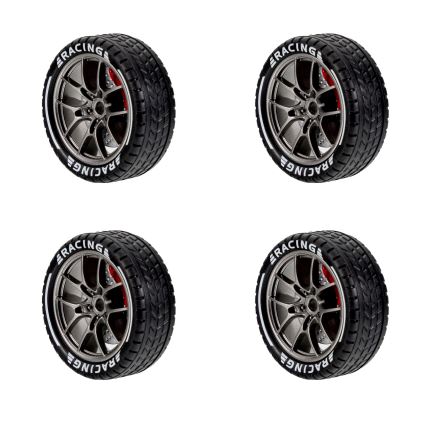 Overmax - Voiture RC de drift télécommandée X-OVERSLIDE 1000 mAh, noire/verte/bleue/rouge