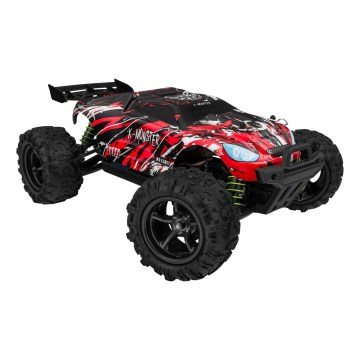Overmax - Voiture radiocommandée X-MONSTER 3.5 1700 mAh noire/rouge/verte