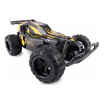 Overmax - Voiture radiocommandée X-RALLY 2.0 1200 mAh Noir/Jaune