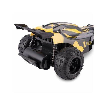Overmax - Voiture radiocommandée X-RALLY 2.0 1200 mAh Noir/Jaune