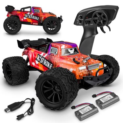 Overmax - voiture radiocommandée X-STRIKE 3000 mAh noir/orange