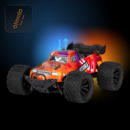 Overmax - voiture radiocommandée X-STRIKE 3000 mAh noir/orange