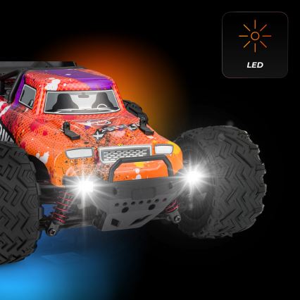 Overmax - voiture radiocommandée X-STRIKE 3000 mAh noir/orange