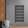 P.M.H. AV4B - Radiateur sèche-serviettes AVENTO pour salle de bains, 567 W, 121 cm, noir