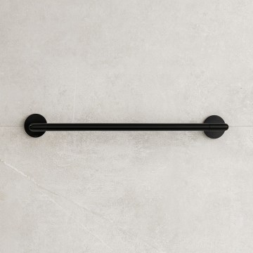 P.M.H. IN1B-L - Sèche-serviettes électrique INGA 17W/230V 85,9 cm IP44 gauche/noir