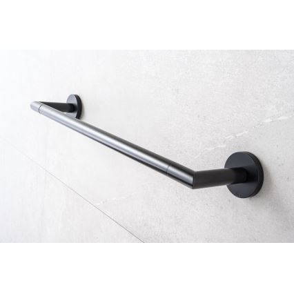 P.M.H. IN1B-R - Sèche-serviettes électrique INGA 17W/230V 85,9 cm IP44 droit/noir