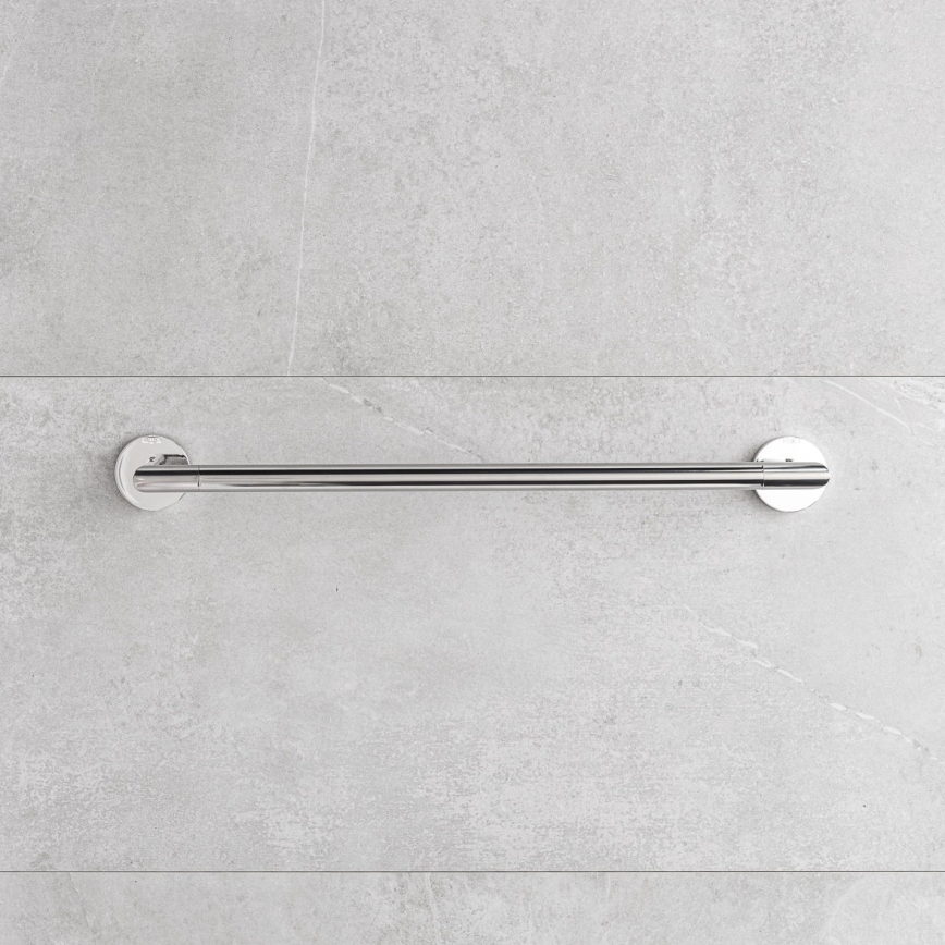 P.M.H. IN1SS-L - Sèche-serviettes électrique INGA 17W/230V 85,9 cm IP44 gauche/acier inoxydable poli