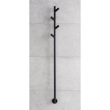 P.M.H. LS1B - Sèche-serviettes électrique LISA 24W/230V 170 cm IP44 noir