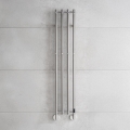 P.M.H. MO1SS-L - Sèche-serviettes électrique MONA 93W/230V 153,3 cm IP44 acier inoxydable poli