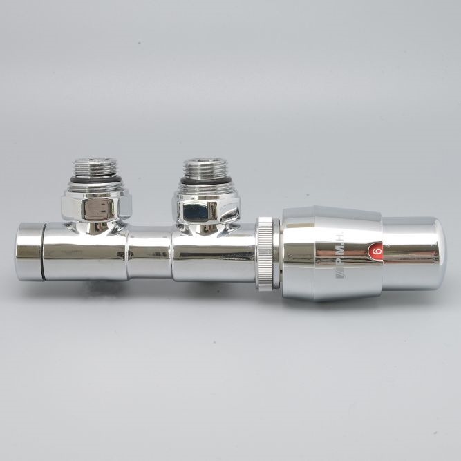 P.M.H. TERM-RC-EK - Robinet thermostatique TERM, version droite, finition chrome brillant