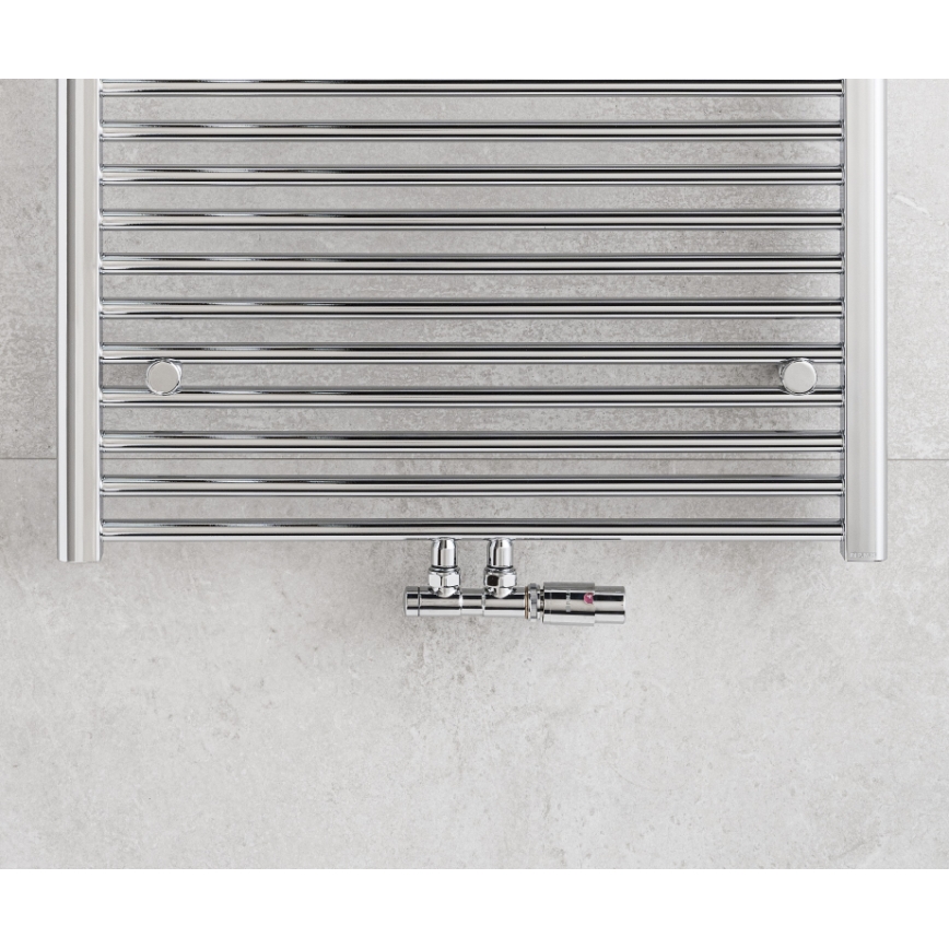 P.M.H. TERM-RC-EK - Robinet thermostatique TERM, version droite, finition chrome brillant