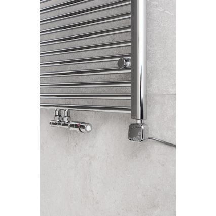 P.M.H. TERM-RC-EK - Robinet thermostatique TERM, version droite, finition chrome brillant