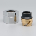 P.M.H. ZZM1502 - Raccord à compression pour vanne UNIKO/TERM/DUO, chrome brillant/cuivre 15 mm