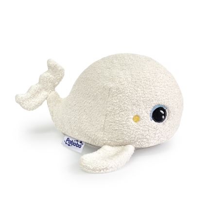 PABOBO - Peluche lumineuse avec mélodie BELUGA 3xAAA baleine