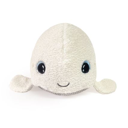 PABOBO - Peluche lumineuse avec mélodie BELUGA 3xAAA baleine