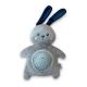 PABOBO - Projecteur avec mélodie Bunny Soft Plush 3xAA