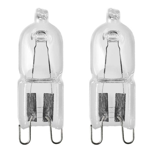 PACK 2x Ampoule halogène G9/60W/230V - Eglo 12139