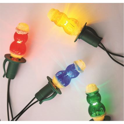 PACK 3 x Ampoule de rechange FIGURINE E10/20V/0,1A coloré - fabriquée en Europe