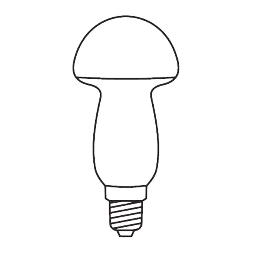 PACK 3 x Ampoule de rechange MUSHROOM E10/20V/0,1A rouge - fabriquée en Europe