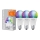 PACK 3x Ampoule à intensité variable LED RGB SMART+ E27/9,5W/230V 2700K-6500K Wi-Fi - Ledvance