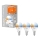 PACK 3x Ampoule à intensité variable LED SMART+ E14/5W/230V 2700K-6500K Wi-Fi - Ledvance