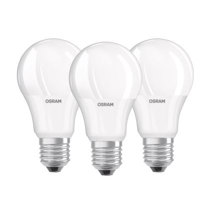 PACK 3x Ampoule LED E27/10,5W/230V - Osram