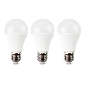 PACK 3x Ampoule LED E27/10W/230V