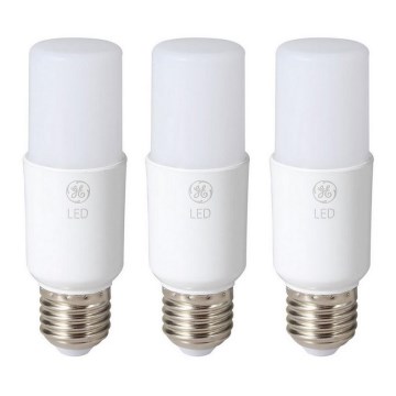 PACK 3x Ampoule LED E27/9W/230V 6500K - GE Lighting