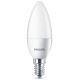 PACK 3x Ampoule LED Philips B35 E14/5,5W/230V 2700K
