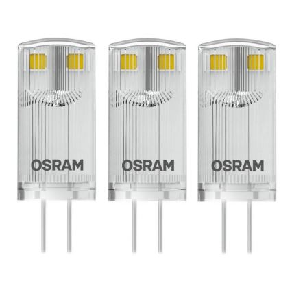 PACK 3x LED Ampoule G4/0,9W/12V 2700K - Osram