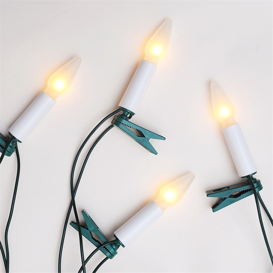 PACK 4 x Ampoule de rechange FELICIA E10/14V/0,1A blanc- fabriquée en Europe