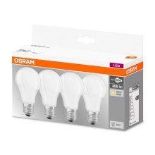 PACK 4x Ampoule LED A60 E27/9W/230V 2700K - Osram